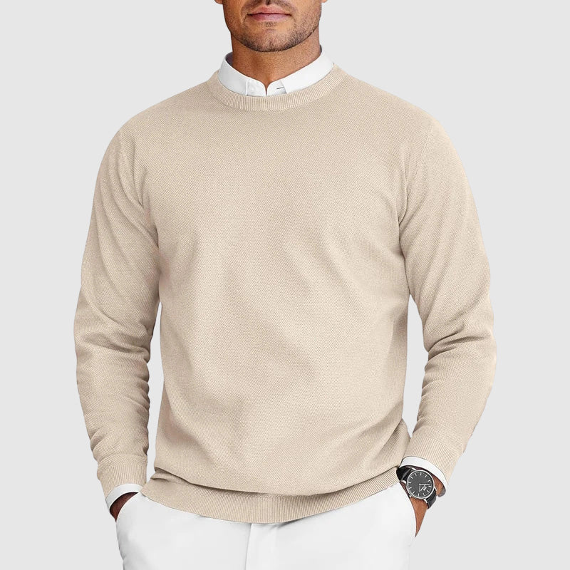 Ezra - Men's Knit Crew Neck Sweater