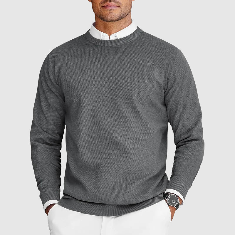 Ezra - Men's Knit Crew Neck Sweater