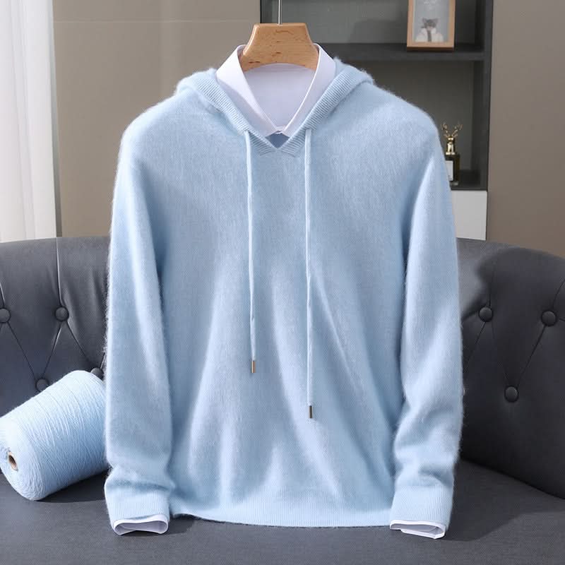 Forrest - Men's Knit Pullover Hoodie