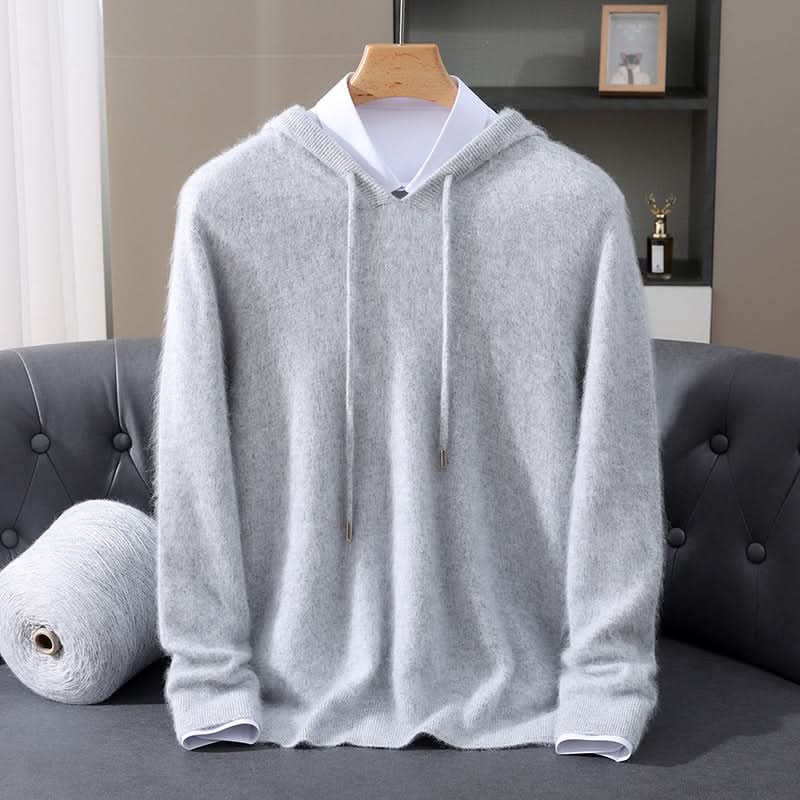 Forrest - Men's Knit Pullover Hoodie