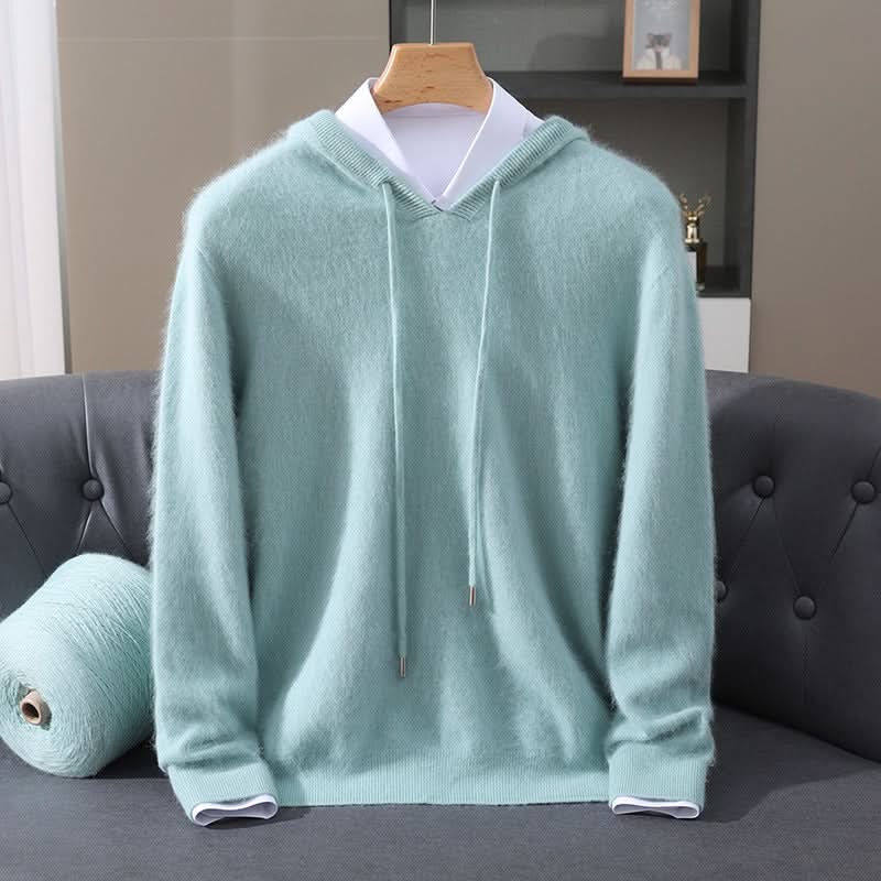 Forrest - Men's Knit Pullover Hoodie