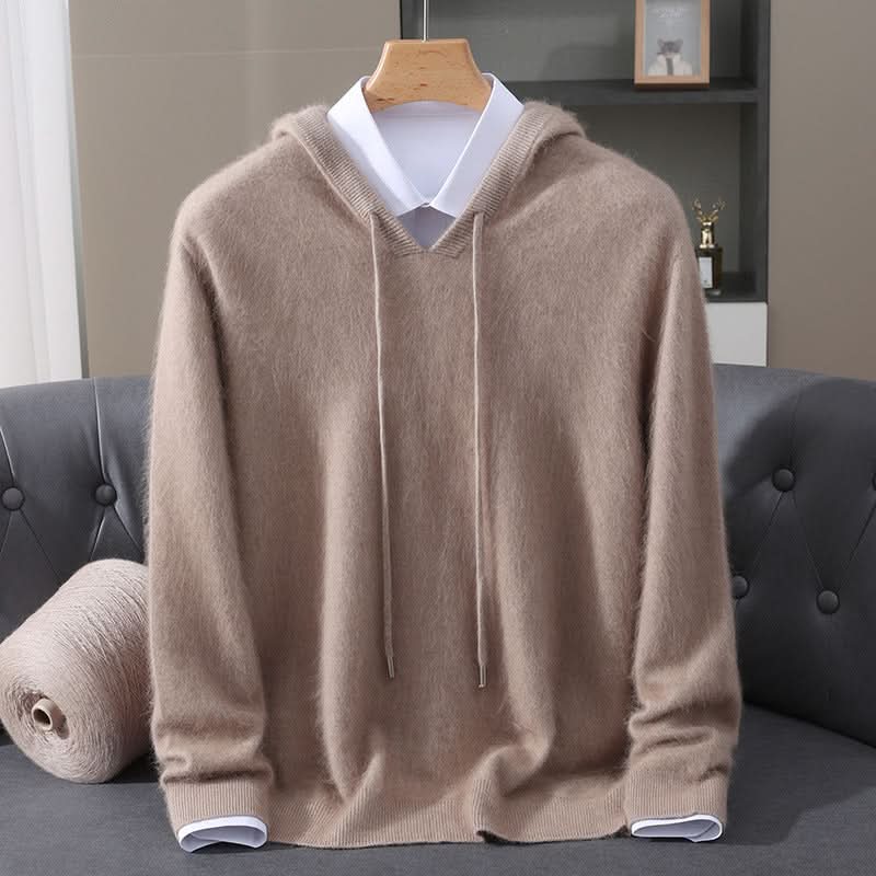 Forrest - Men's Knit Pullover Hoodie