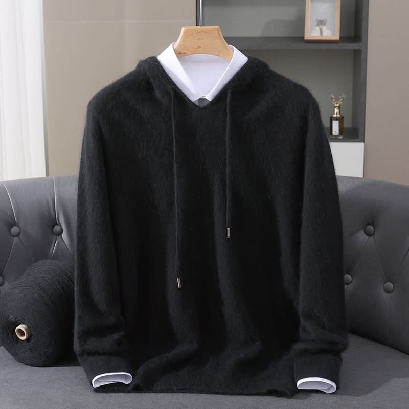 Forrest - Men's Knit Pullover Hoodie