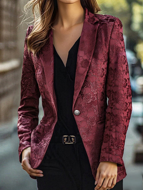 Georgia - Women's Fitted Single Breasted Blazer