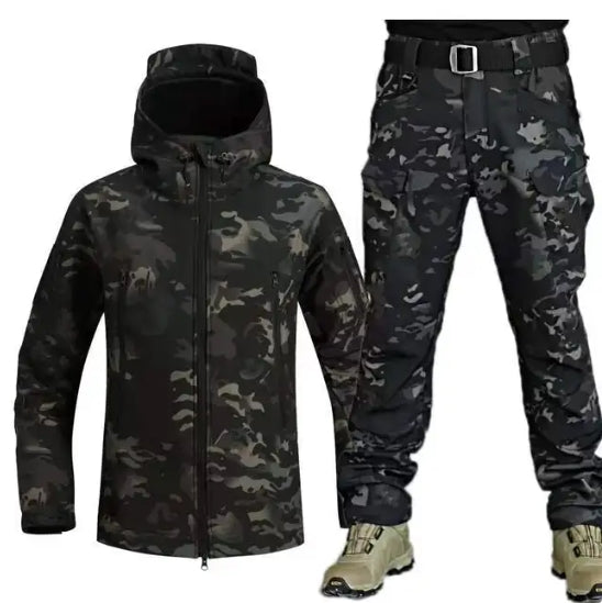 Harlan - Men's Waterproof Softshell Jacket and Pants Set