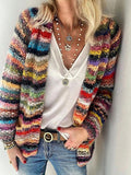 Hazel - Women's Knit Open Front Cardigan