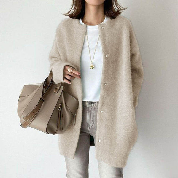 Helena - Women's Oversized Button Up Cardigan