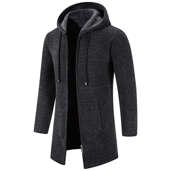 Hendrick - Men's Long Hooded Coat