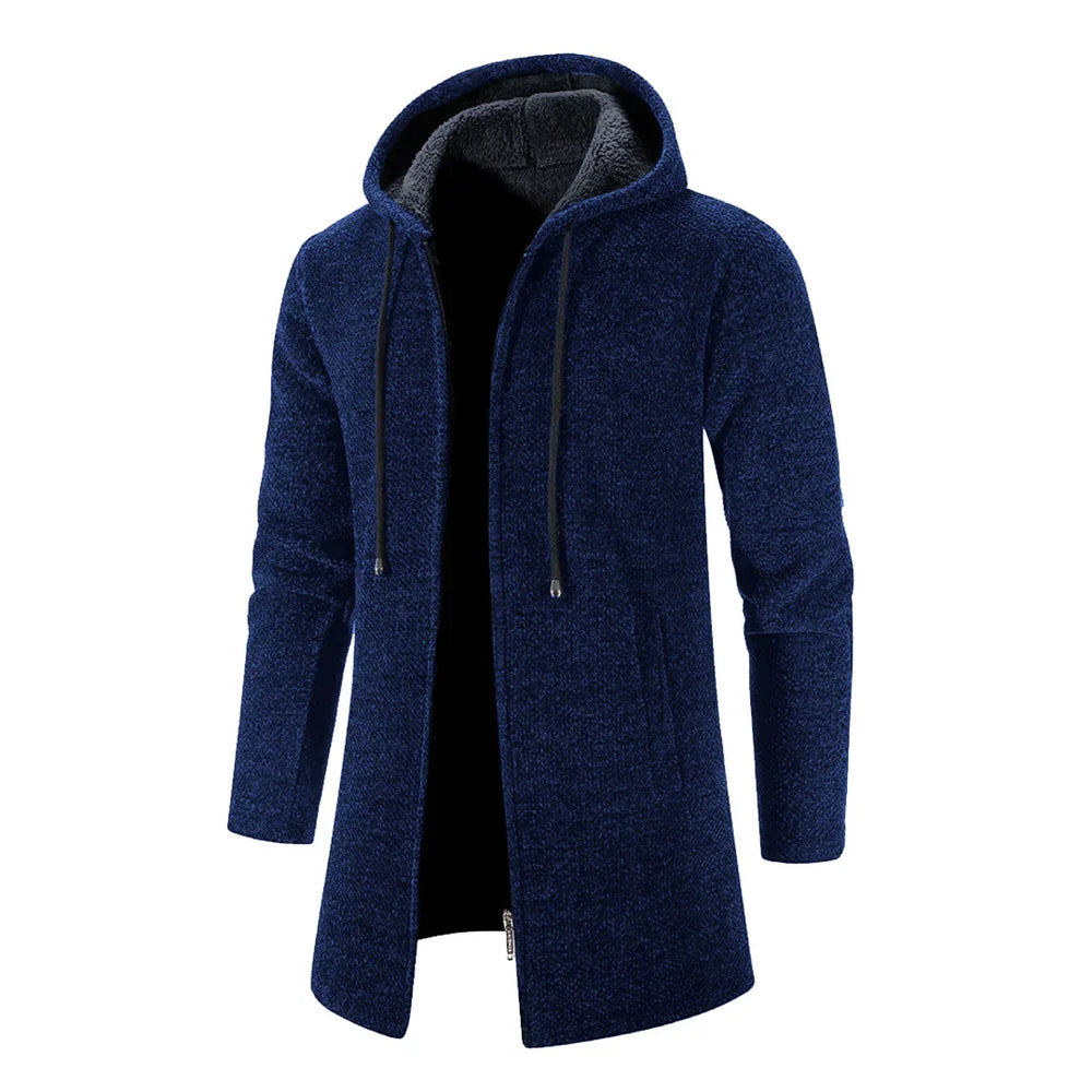 Hendrick - Men's Long Hooded Coat