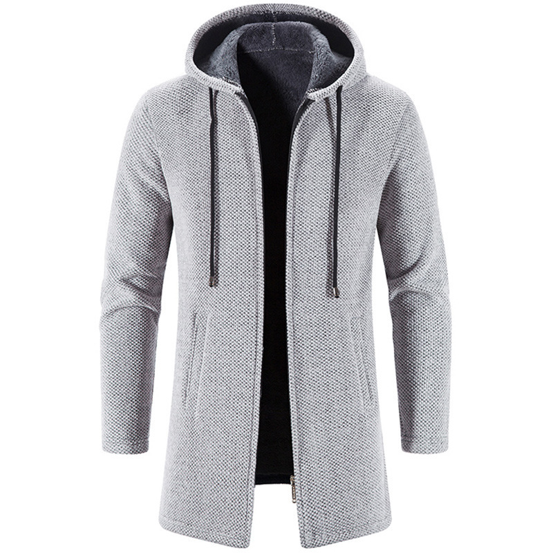 Hendrick - Men's Long Hooded Coat