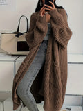 Ingrid - Women's Duster Chunky Knit Cardigan