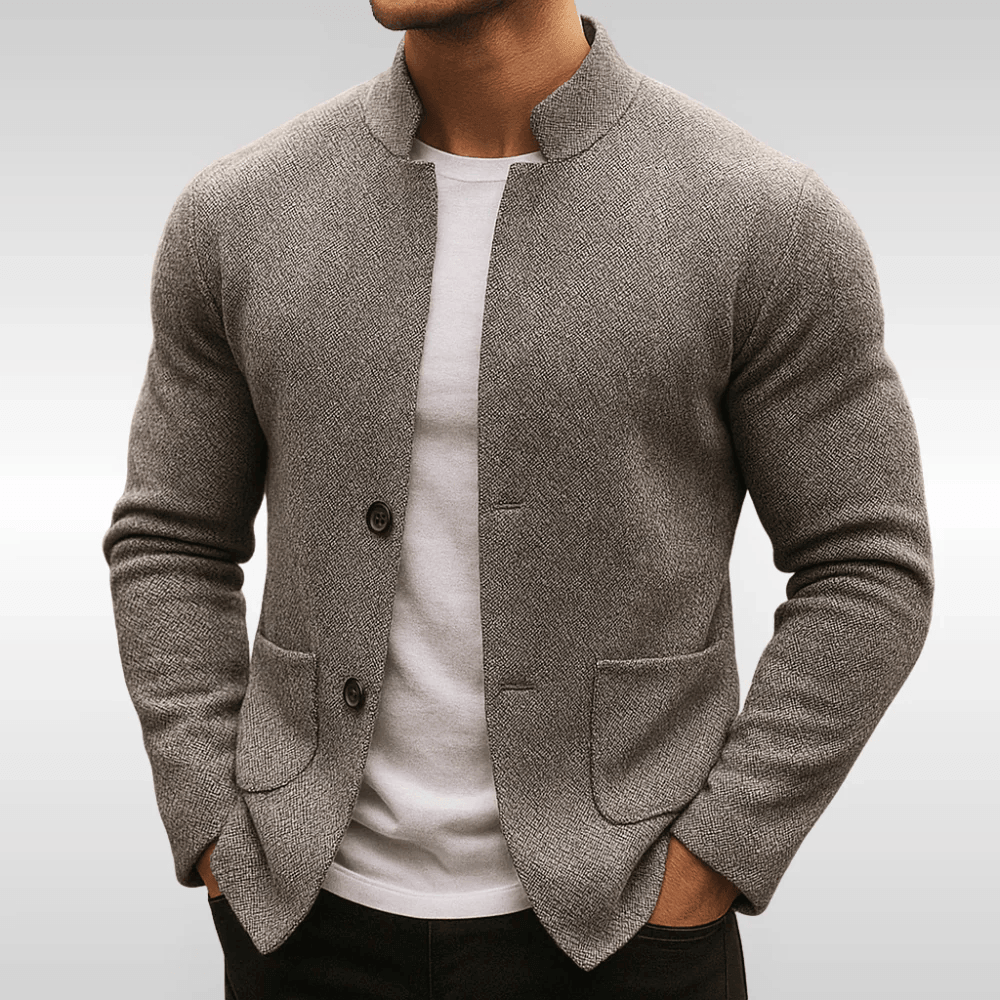 Jasper - Men's Knit Button Up Cardigan