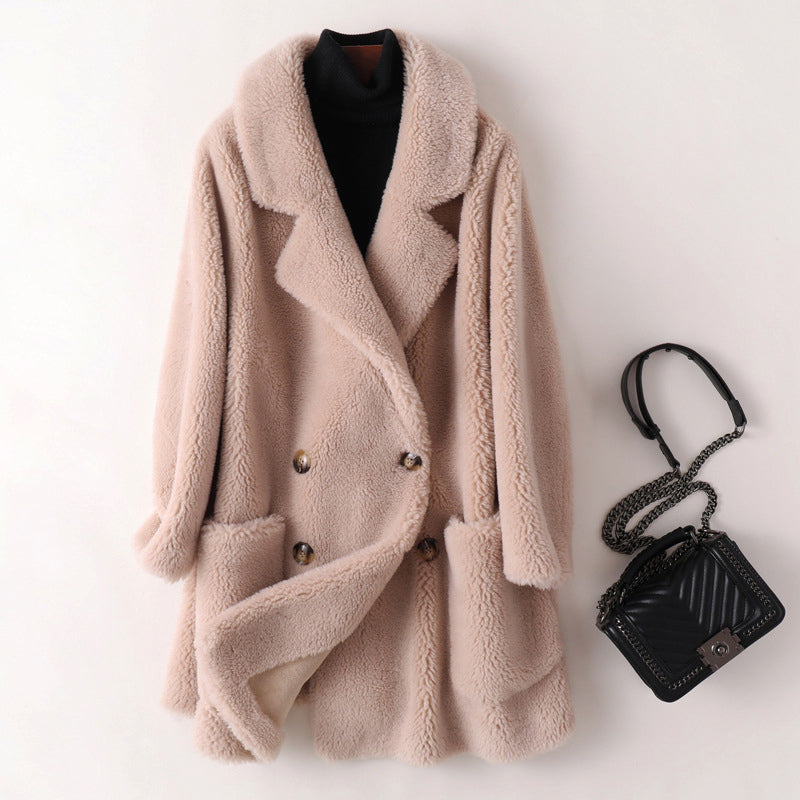 Juno - Women's Longline Sherpa Fleece Jacket