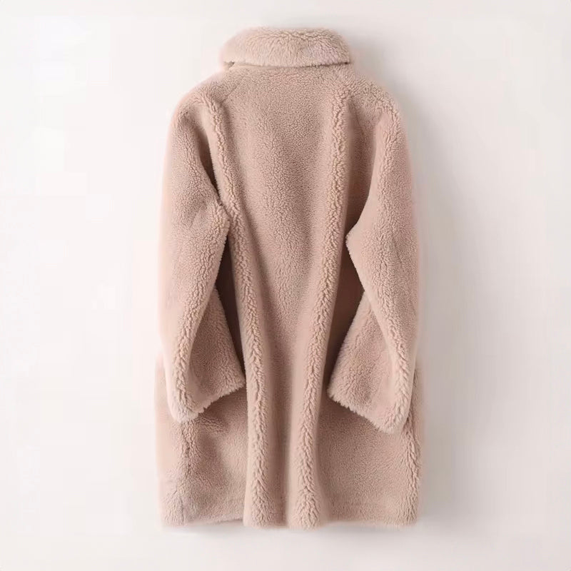 Juno - Women's Longline Sherpa Fleece Jacket