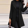 Kendra - Women's Fitted Long Coat