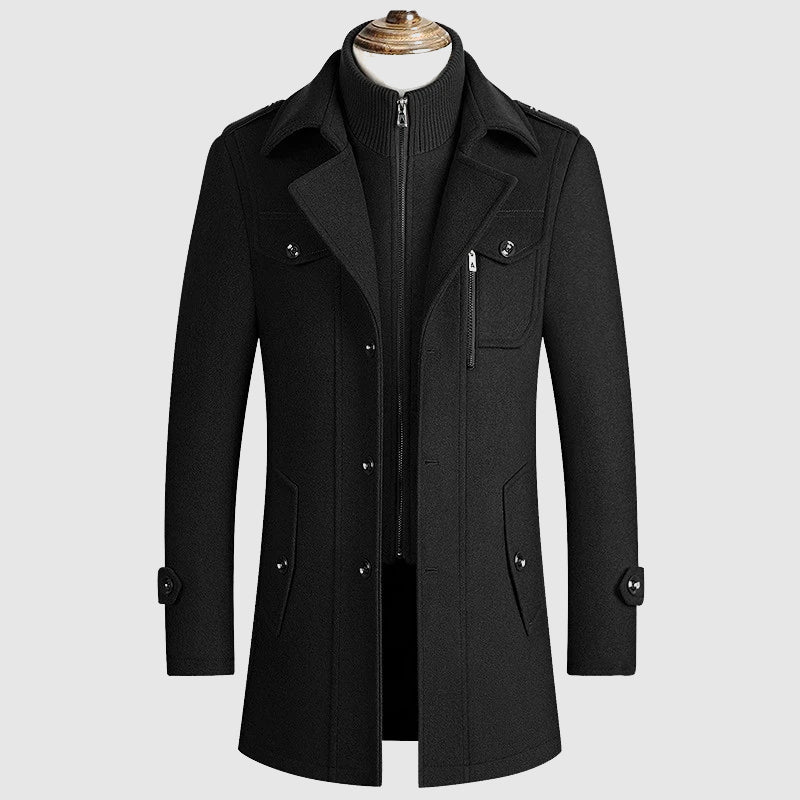 Lachlan - Men's Stand Collar Winter Coat