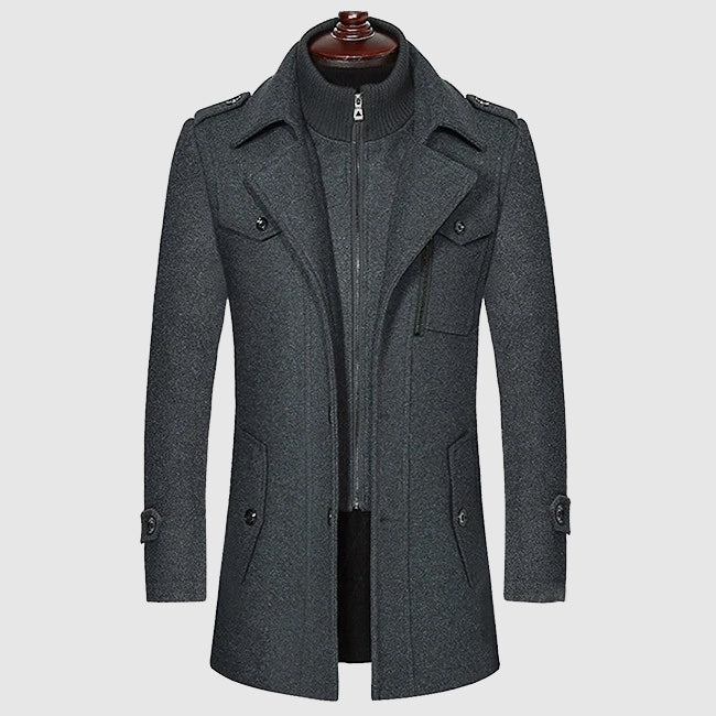 Lachlan - Men's Stand Collar Winter Coat