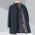 Lambert - Men's Quilted Trench Coat