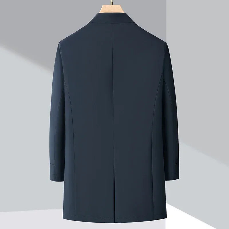 Lambert - Men's Quilted Trench Coat