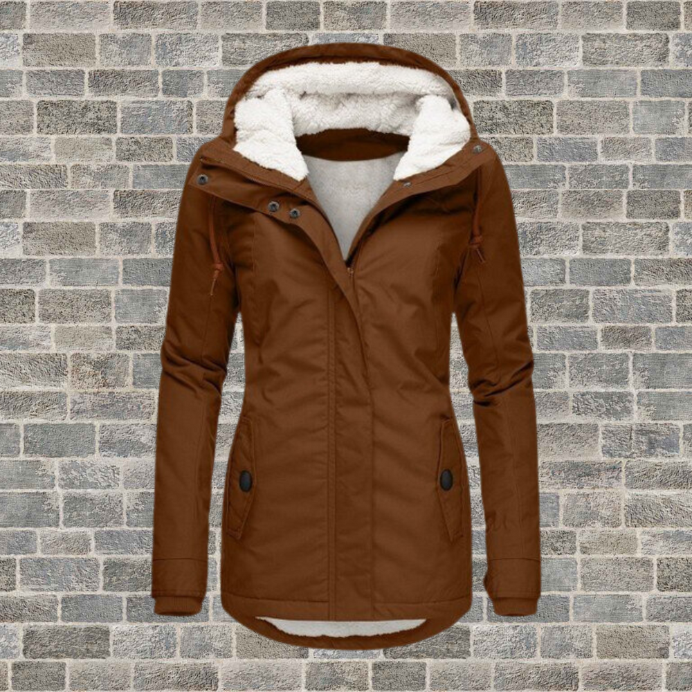 Lavinia - Women's Hooded Parka Coat