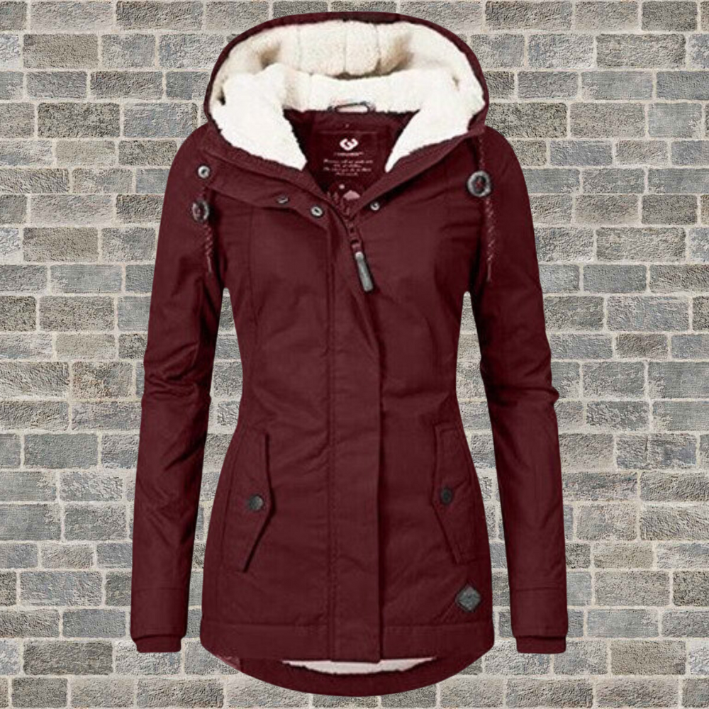 Lavinia - Women's Hooded Parka Coat