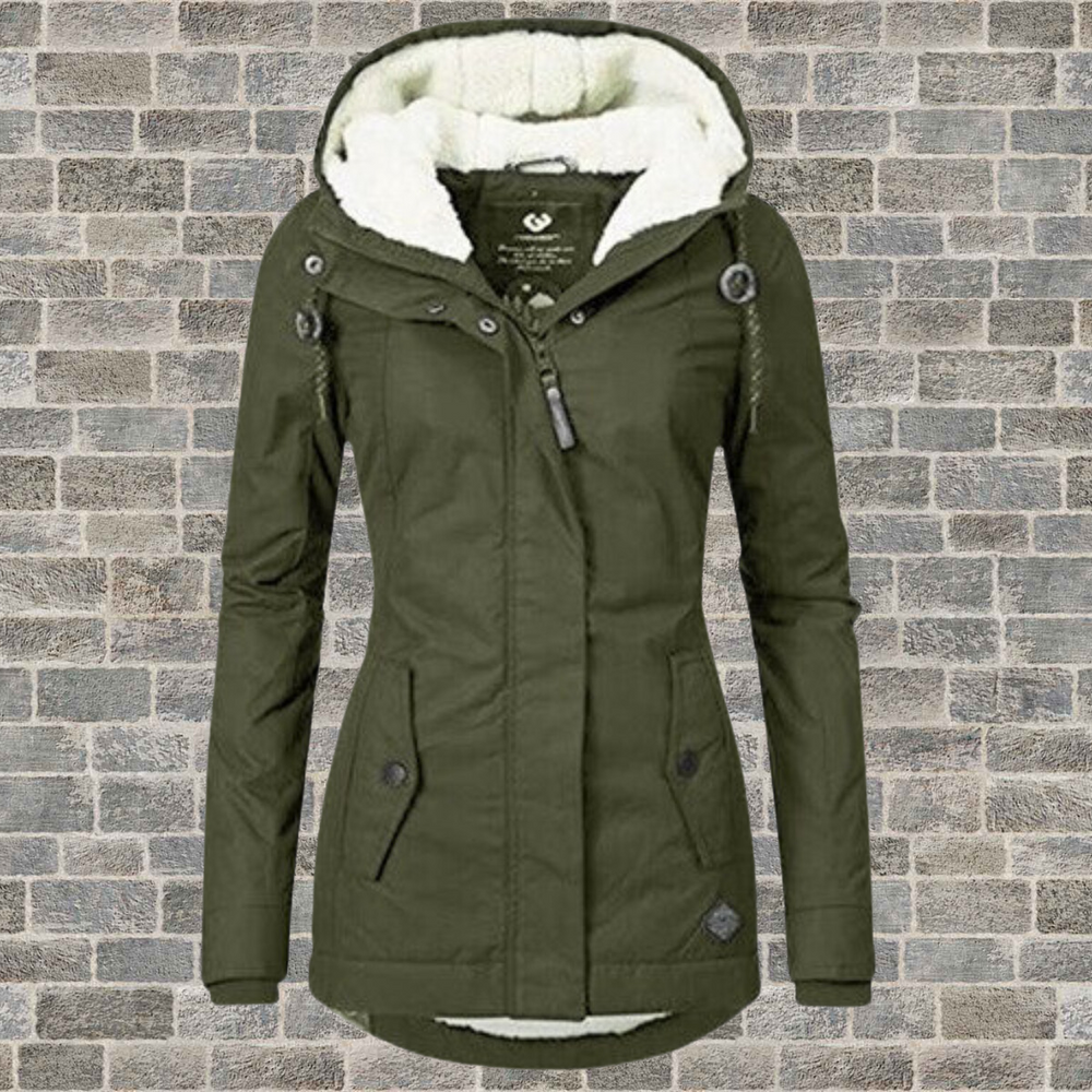 Lavinia - Women's Hooded Parka Coat