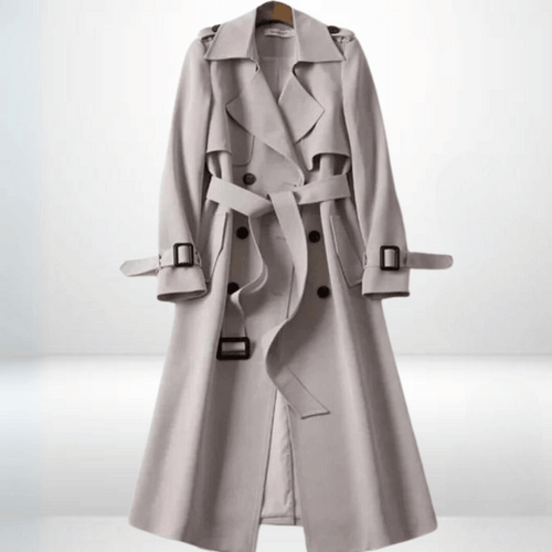 Leonie - Women's Belted Trench Coat