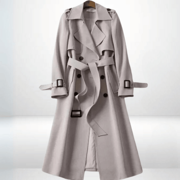 Leonie - Women's Belted Trench Coat
