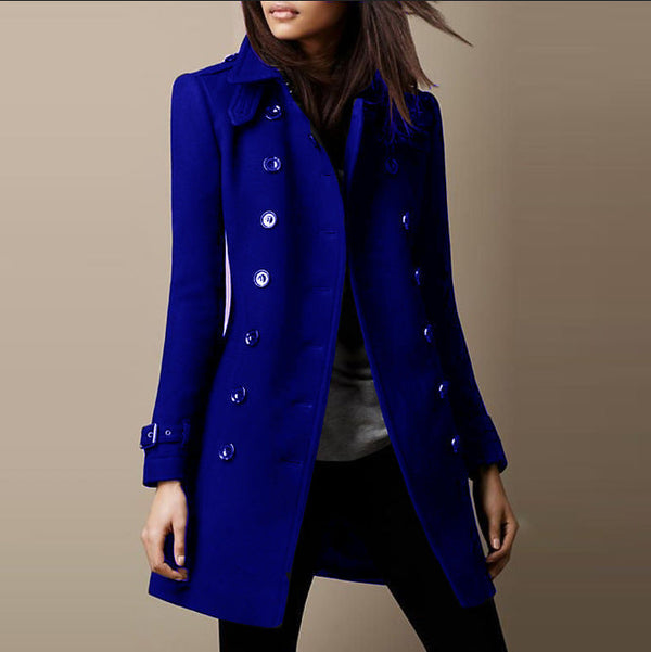 Leonora - Women's Fitted Double Breasted Jacket