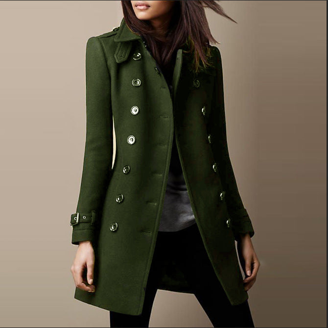 Leonora - Women's Fitted Double Breasted Jacket