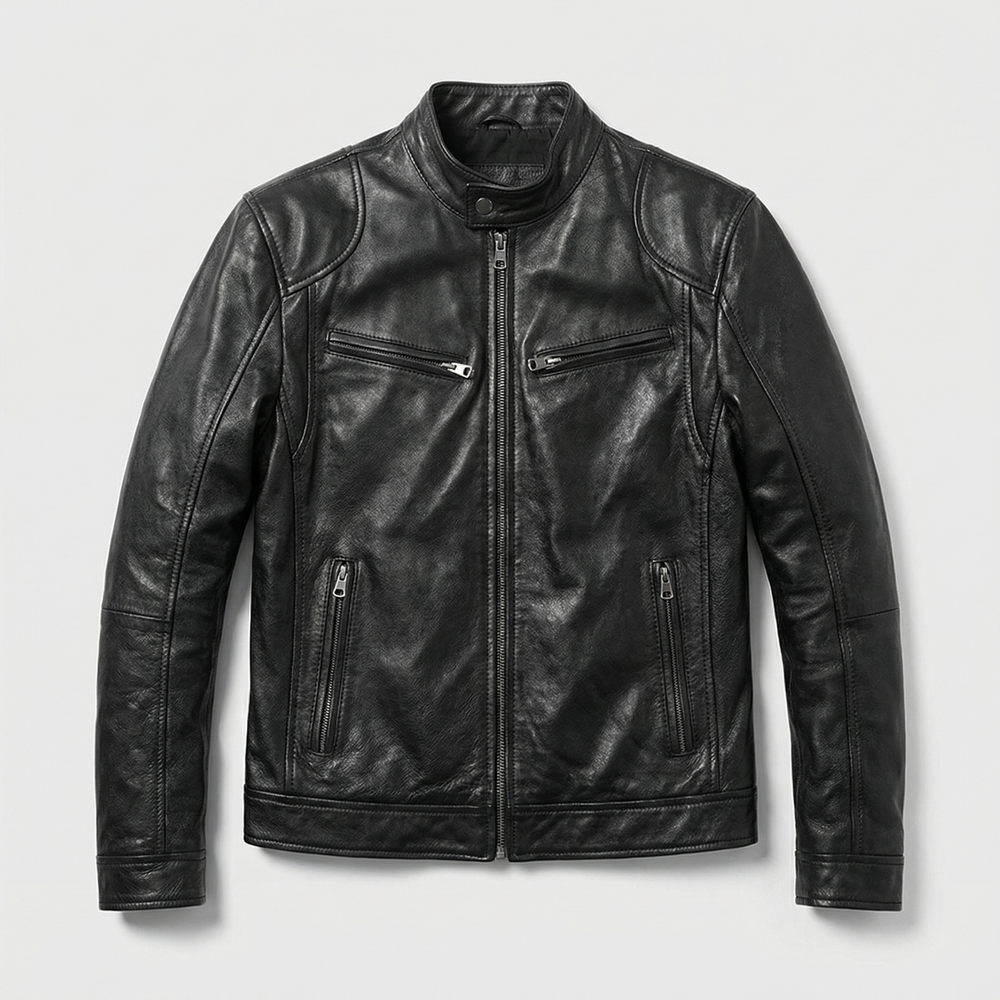 Leopold - Men's Leather Moto Jacket