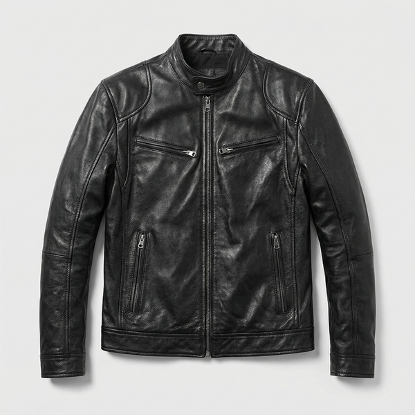 Leopold - Men's Leather Moto Jacket