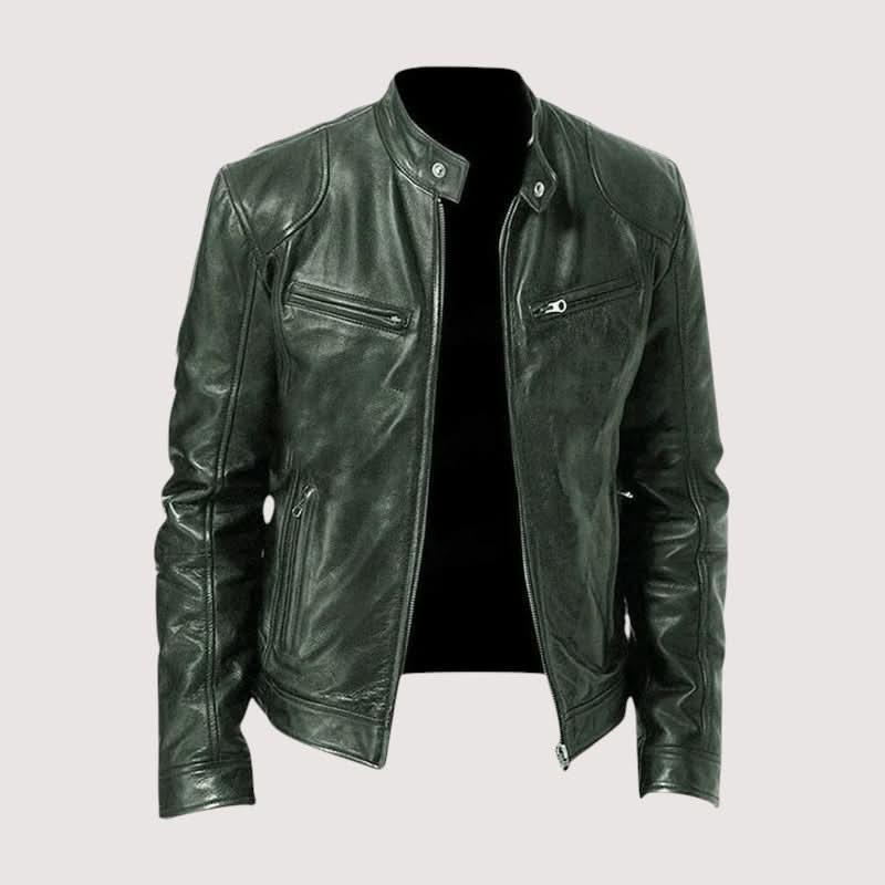 Leopold - Men's Leather Moto Jacket