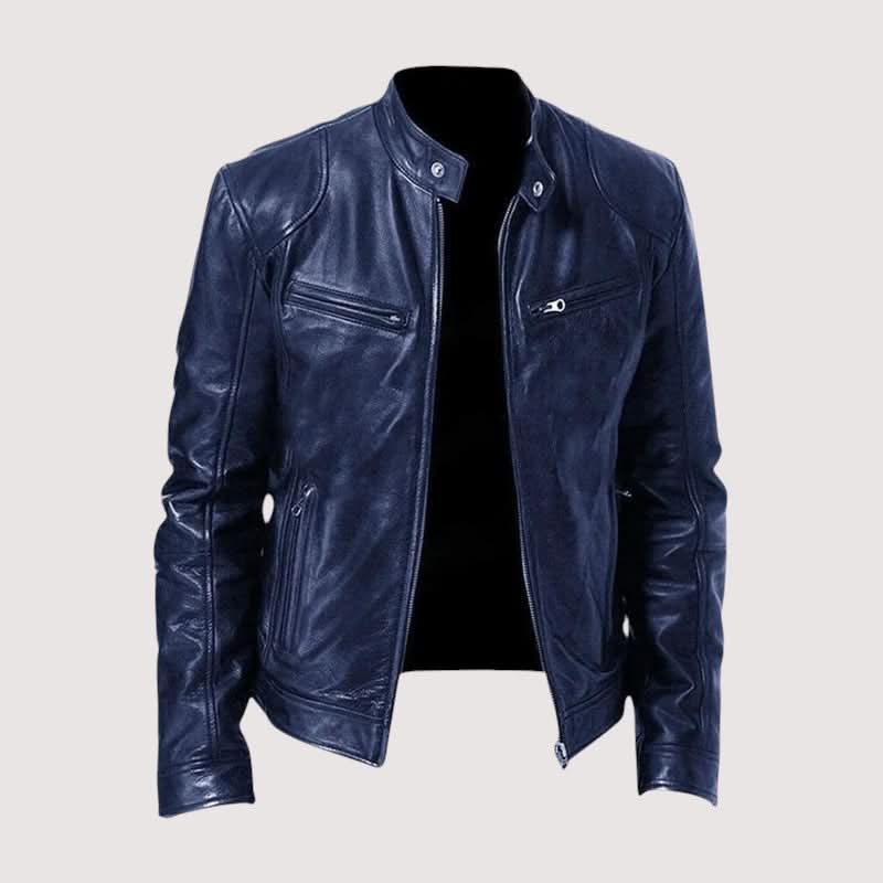 Leopold - Men's Leather Moto Jacket