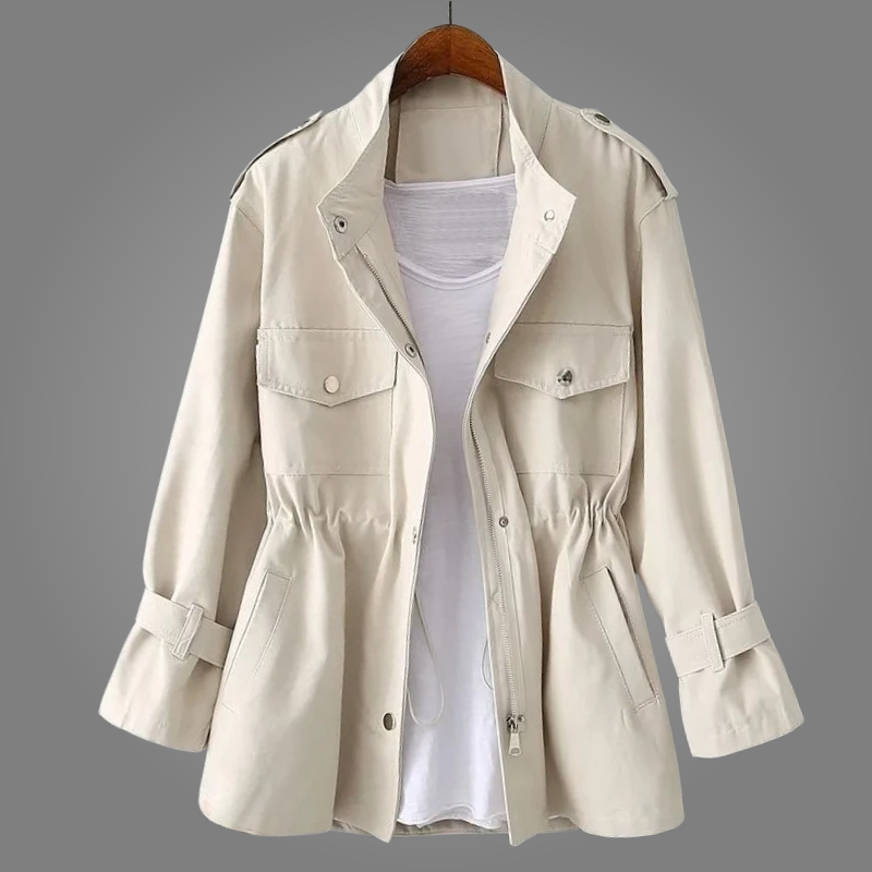 Lila - Women's Belted Utility Coat