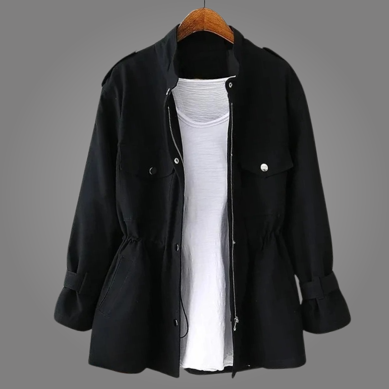 Lila - Women's Belted Utility Coat