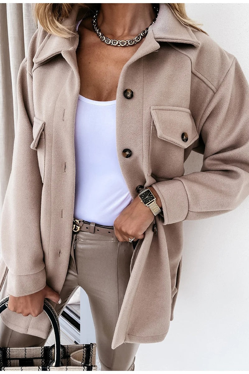 Liliane - Women's Shacket Coat