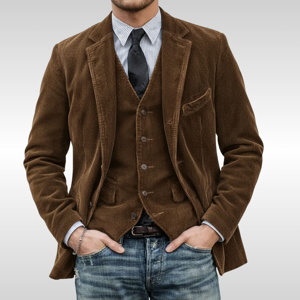 Lucien - Men's Corduroy Blazer