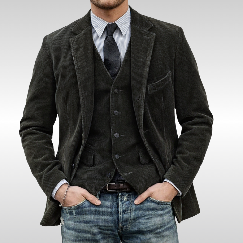 Lucien - Men's Corduroy Blazer