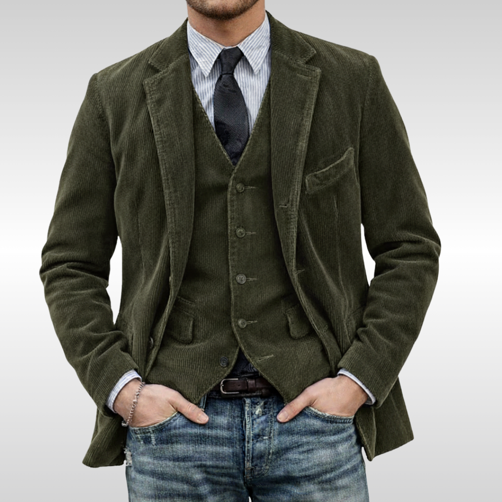 Lucien - Men's Corduroy Blazer