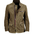 Magnus - Men's Suede Zip Up Jacket