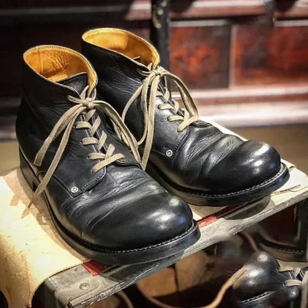 Merrick - Men's Leather Lace Up Boots