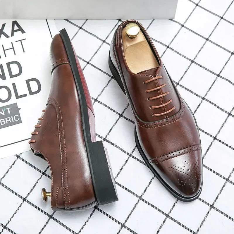 Montague - Men's Oxford Brogue Shoes