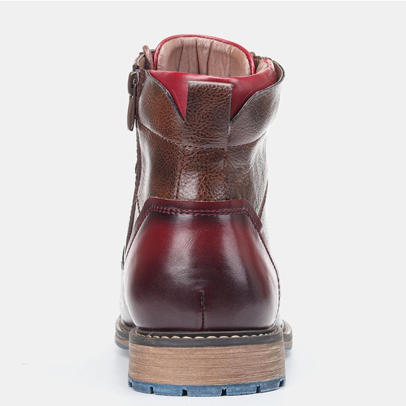 Nathaniel - Men's Leather Lace Up Boots