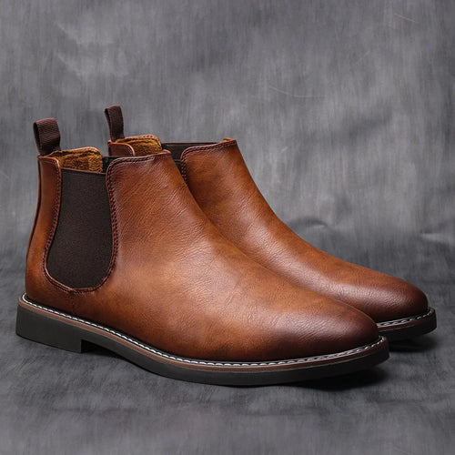 Nikolai - Men's Leather Chelsea Boots