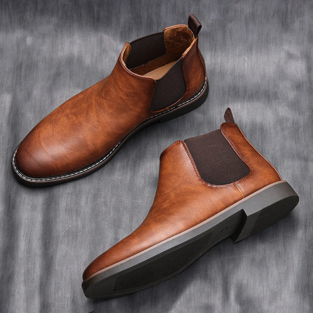 Nikolai - Men's Leather Chelsea Boots