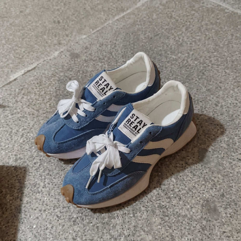 Noelle - Women's Lace Up Retro Sneakers