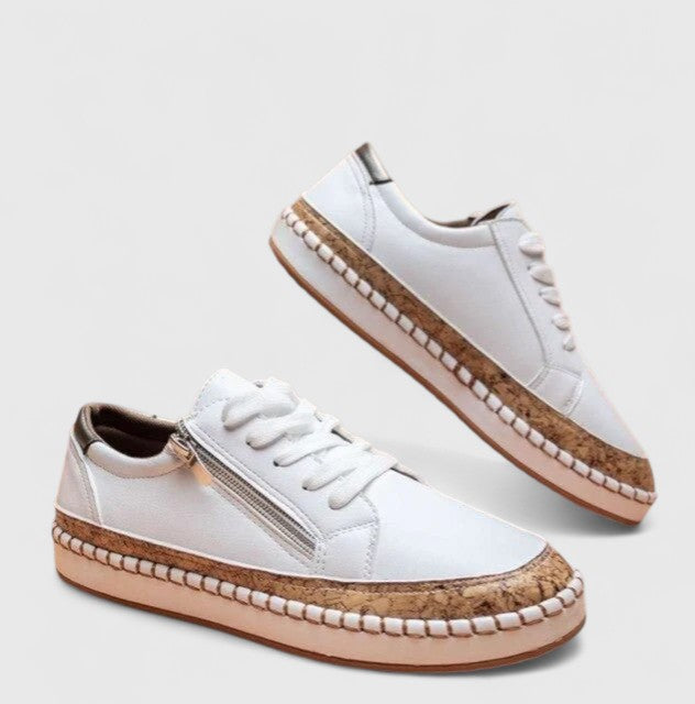 Octavia - Women's Floral Lace Up Sneakers