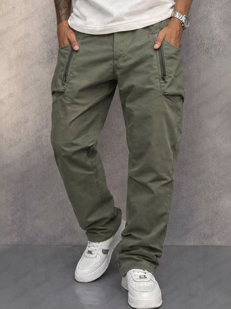 Olivier - Men's Cargo Straight Leg Pants