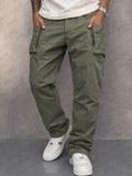 Olivier - Men's Cargo Straight Leg Pants